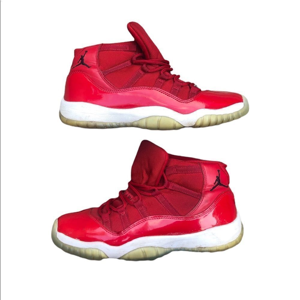 RARE 2017 air jordan 11 retro win like 96 size 8.5 - Picture 3 of 16